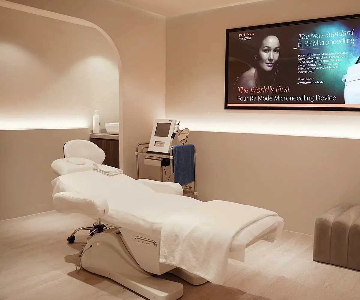 Inside Levirgo Aesthetics Clinic in Knightsbridge, serving Pimlico